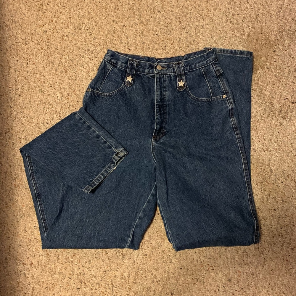 Straight Legged Roper Highwasted Jeans